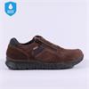 Imac Tex Bologna Waterproof Laced Shoe - Brown Combi Leather